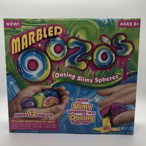 Marbled Ooz-o's Oozing Center Slimy Spheres Kids Craft Kit Fun Makes 12
